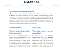 Tablet Screenshot of calusari-auctions.com